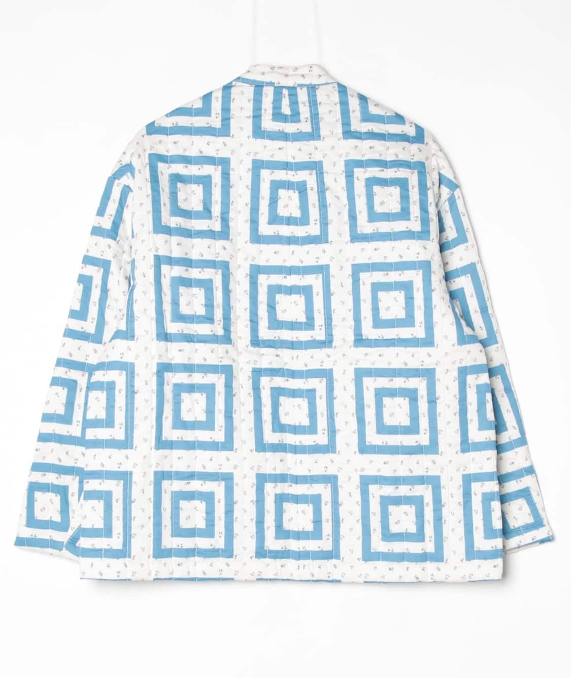 INDIA IS BEAUTIFUL/インディアイズビューティフル/REVERSIBLE QUILTING JACKET WHITE FREE