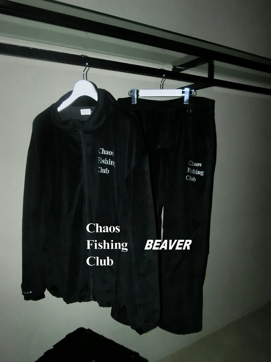 CHAOS FISHING CLUB×BEAVER/カオスフィッシングクラブ×ビーバー/EX 90’s Parlor Pants BLACK M
