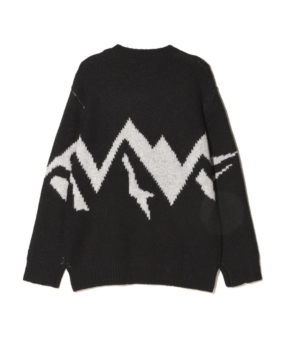 MANASTASH/マナスタッシュ/LOGO SWEATER ニット BLACK M