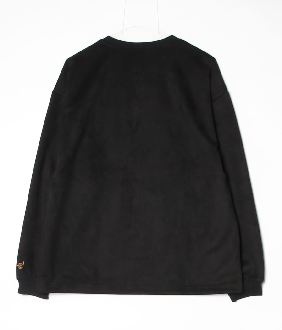 B omnivore/ビーオムニボー/BO／SUEDE　DOG　L/S　PO BLACK M