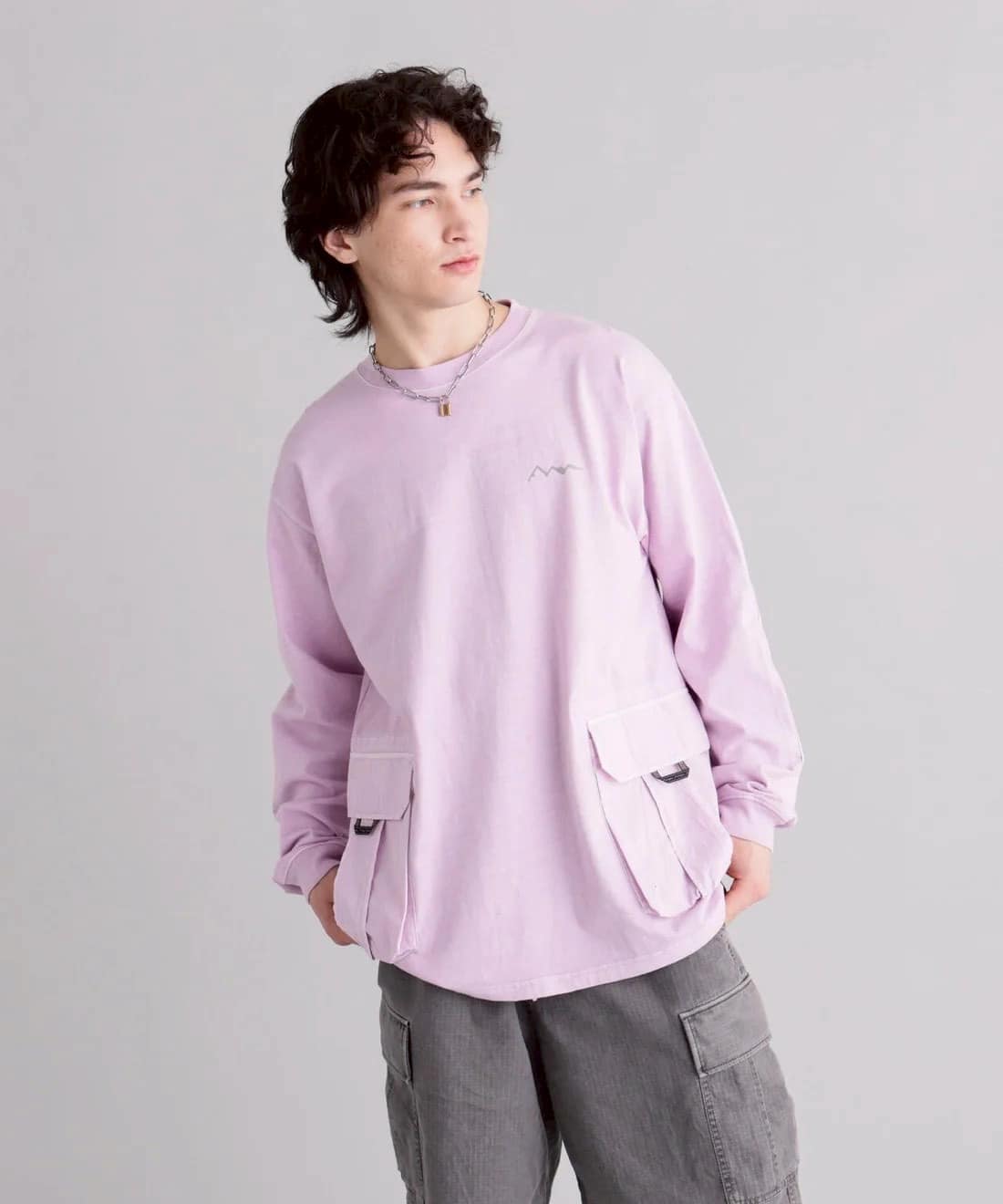 MANASTASH/マナスタッシュ/ARMOR L/S TOP PINK S
