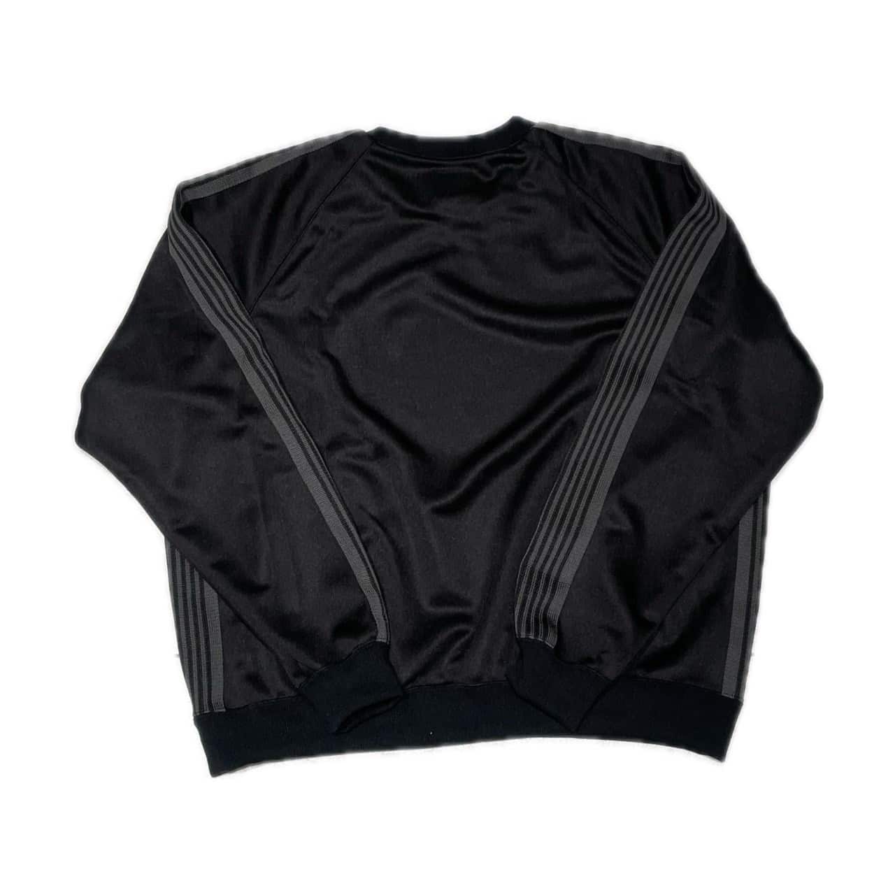 Needles/ニードルズ　BEAVER別注 Track Crew Neck Shirt - Poly Smooth BLACK S