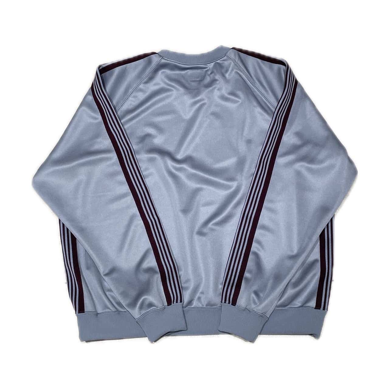 Needles/ニードルズ　BEAVER別注 Track Crew Neck Shirt - Poly Smooth SAX S