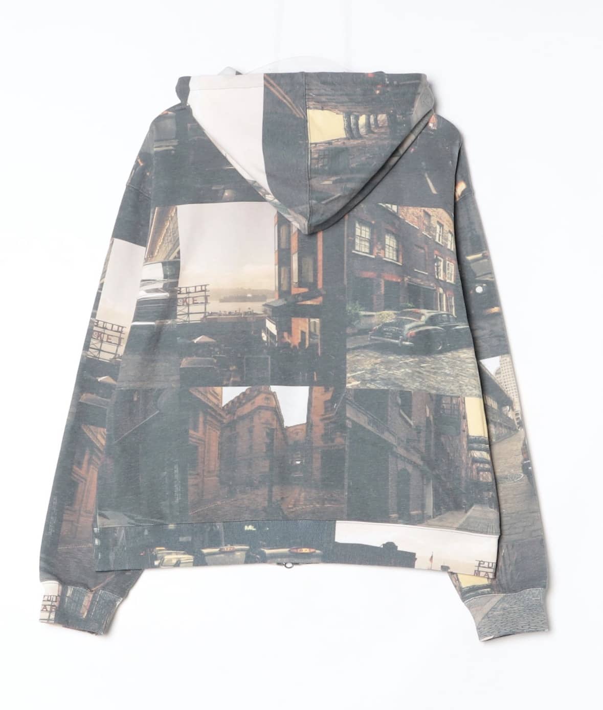 B omnivore/ビーオムニボー GRAPHIC　HOODIE BROWN M