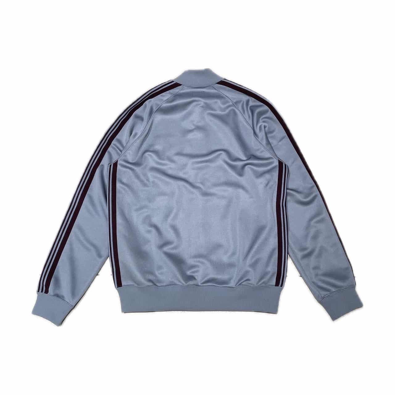 Needles/ニードルズ BEAVER別注Rib Collar Track Jacket - Poly Smooth　-SAX- トラックジャケット SAX S