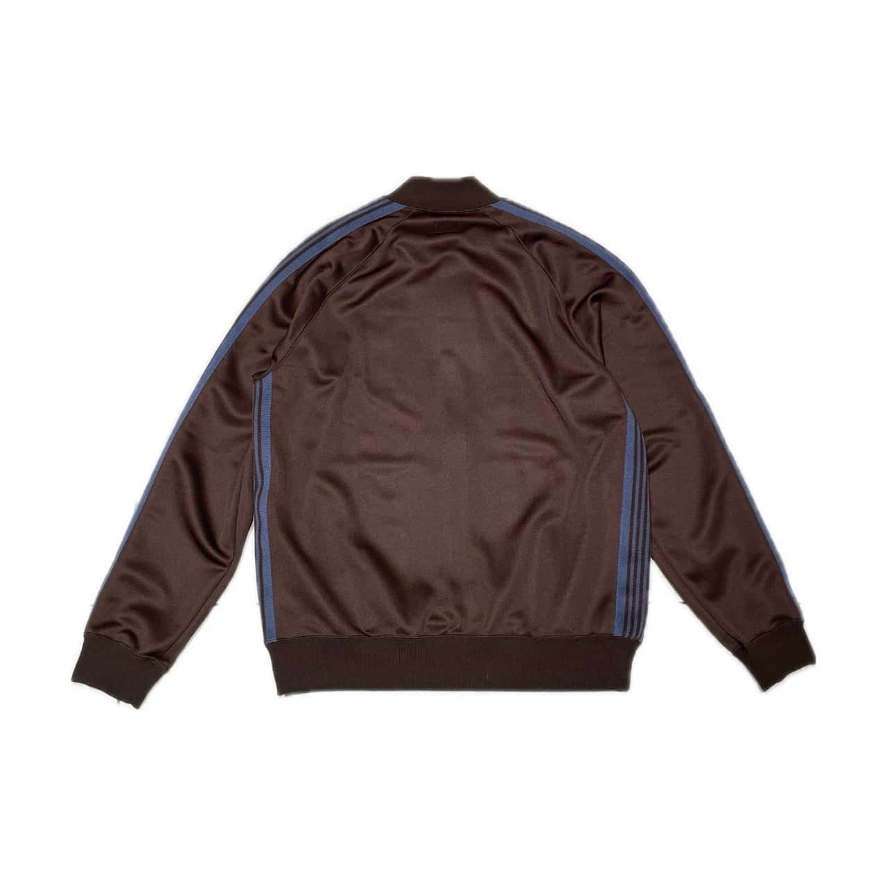 Needles/ニードルズ　BEAVER別注Rib Collar Track Jacket - Poly Smooth　-BROWN- トラックジャケット BROWN S