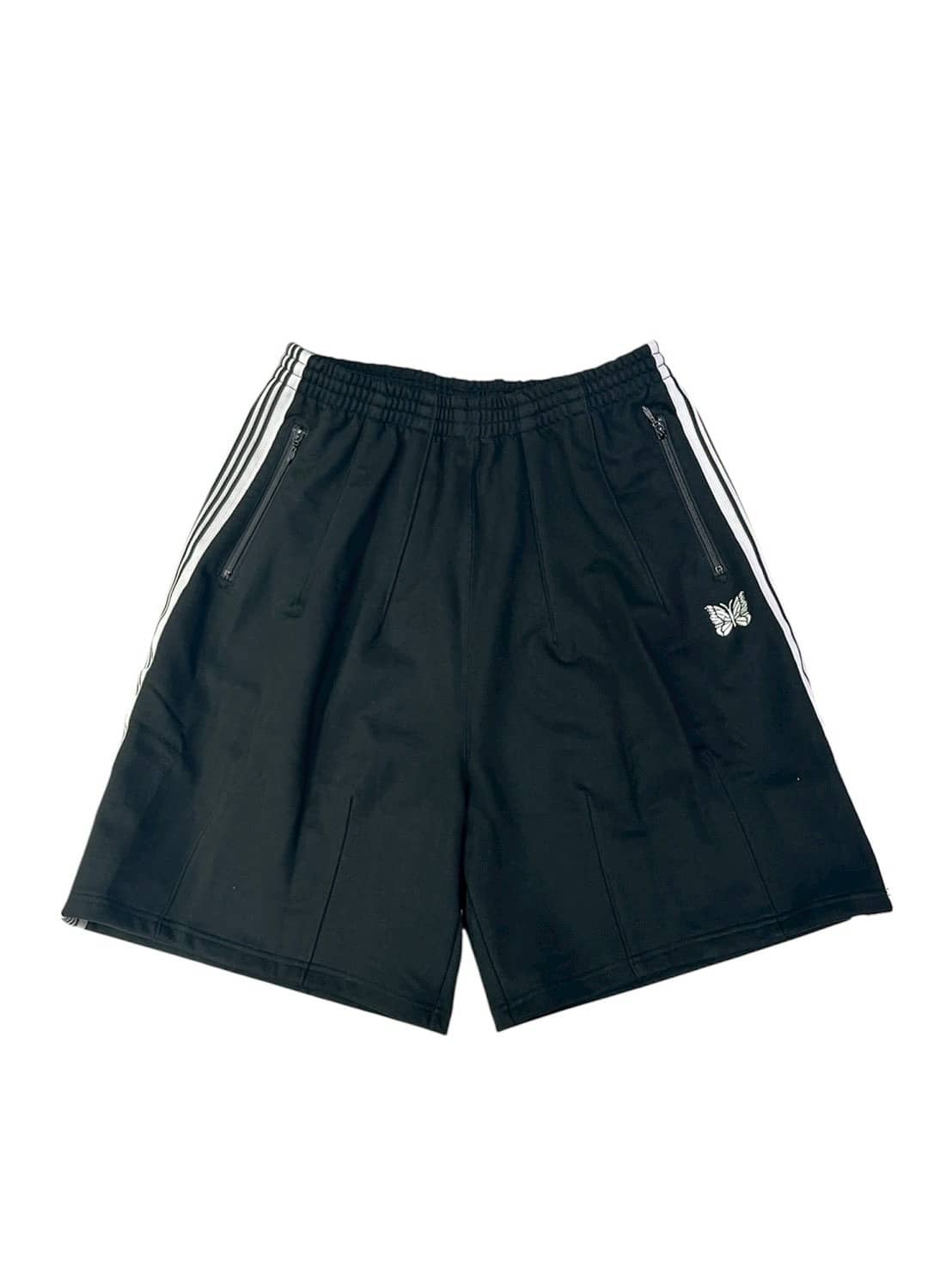 Needles/ニードルズ　BEAVER別注 H.D Track shorts - COTTON JERSEY BLACK XS