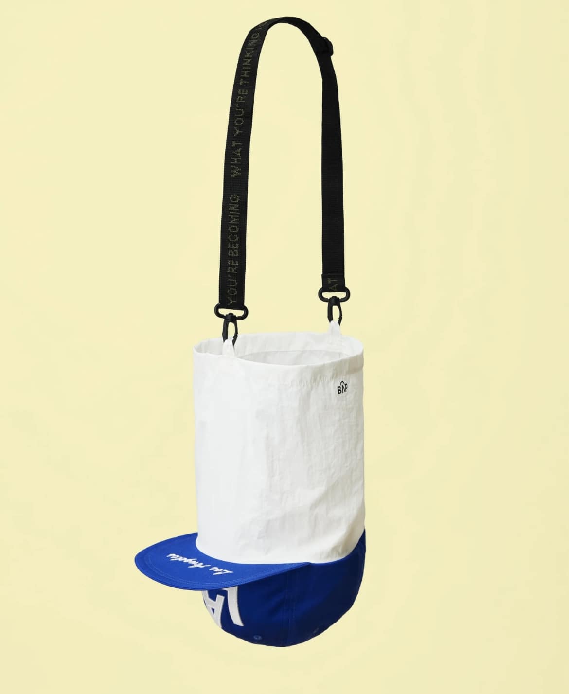 BAP/バップ　LOS ANGELS Baseball BagCap/キャップ/ショルダーバッグ BLUE FREE