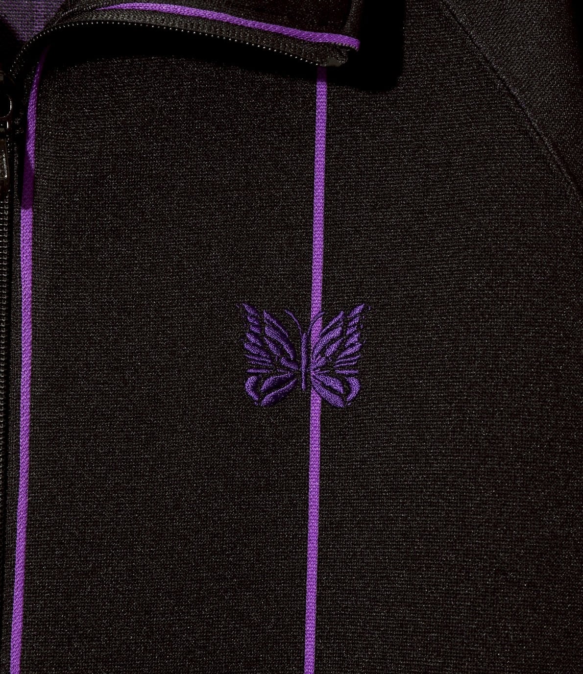 Needles/ニードルズ　Track Jacket-poly Jacquard 26ss-BLACK- BLACK M