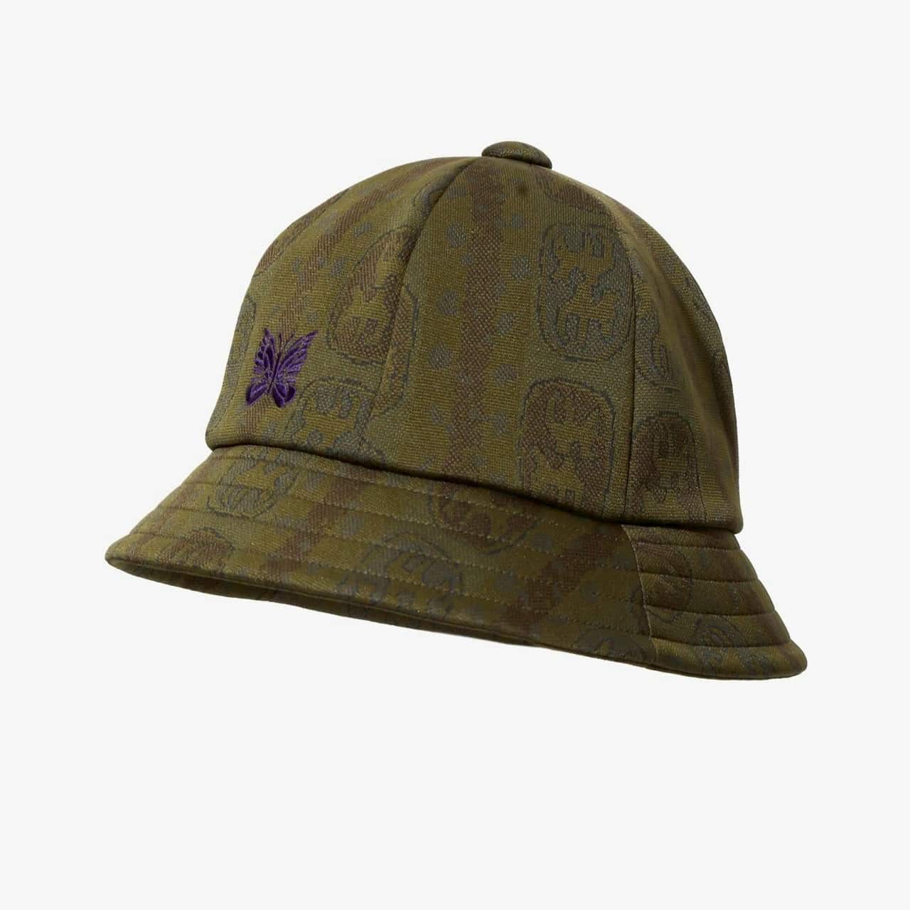 Needles/ニードルズ　Bermuda Hat - Poly Jacquard　26ss  -OLIVE- OLIVE M
