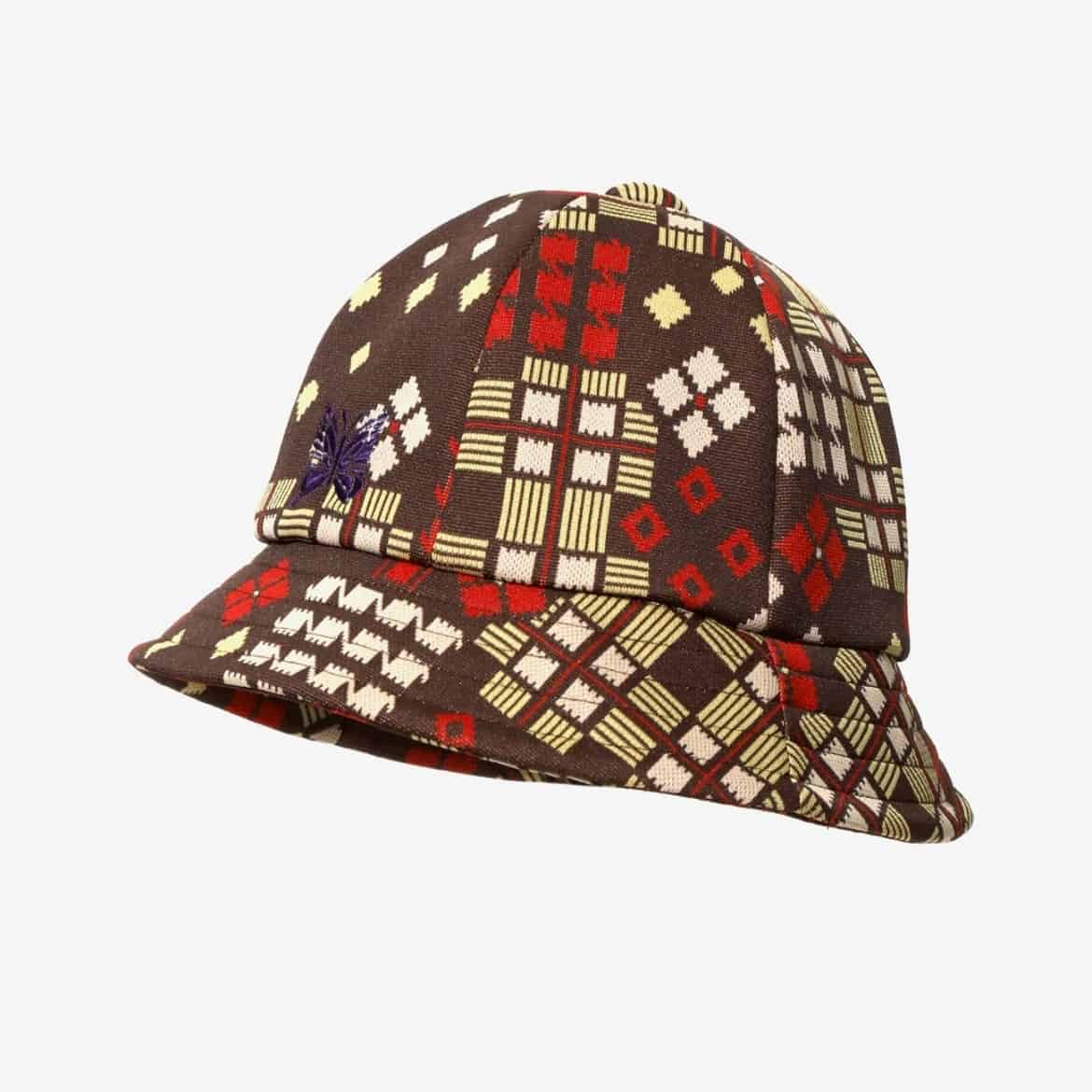 Needles/ニードルズ　Bermuda Hat - Poly Jacquard　26ss  -BROWN- BROWN M