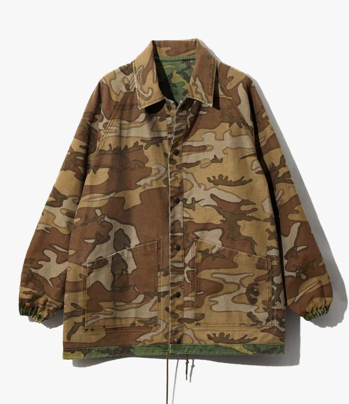 Needles/ニードルズ　Reversible Coach Jacket - Camo Twill　26ss CAMO S