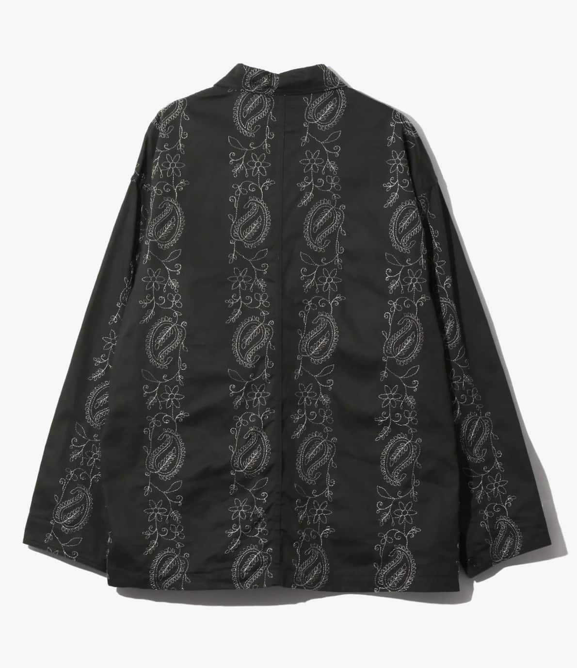 Needles/ニードルズ　Coverall - Embroidered Twill　26ss BLACK S