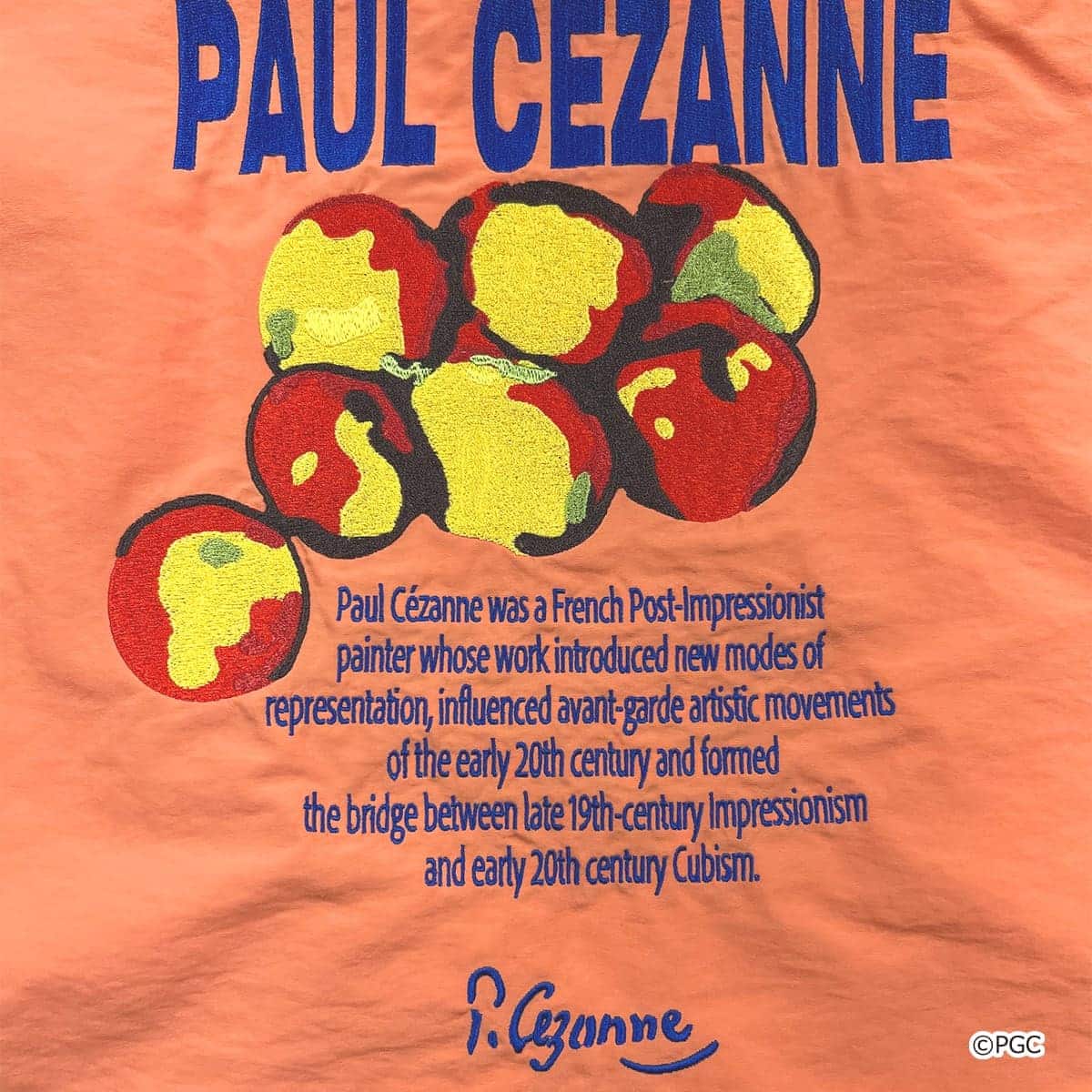 NOT OEM（ノットオーイーエム）/CEZANNE APPLE TOTO トートバッグ ORANGE F