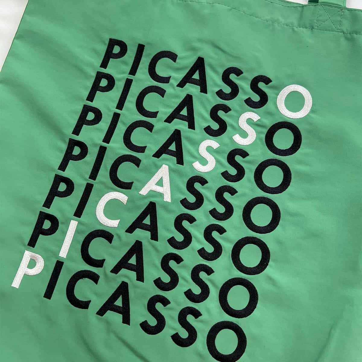 NOT OEM（ノットオーイーエム）/PICASSO LINE LOGO/TOTO BAG GREEN F