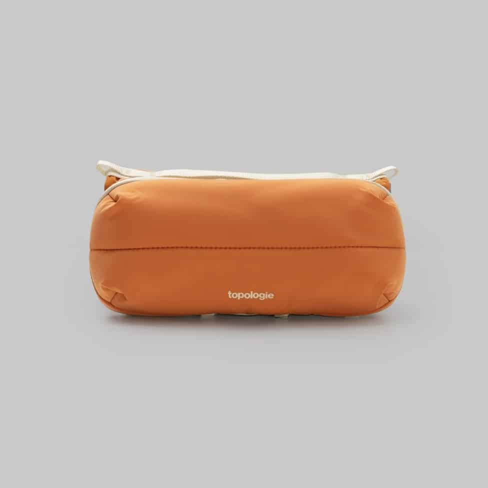 Topologie/トポロジー/Bottle Sacoche Medium -Burn Orange Puffer- burn orange/Silky Peach Medium