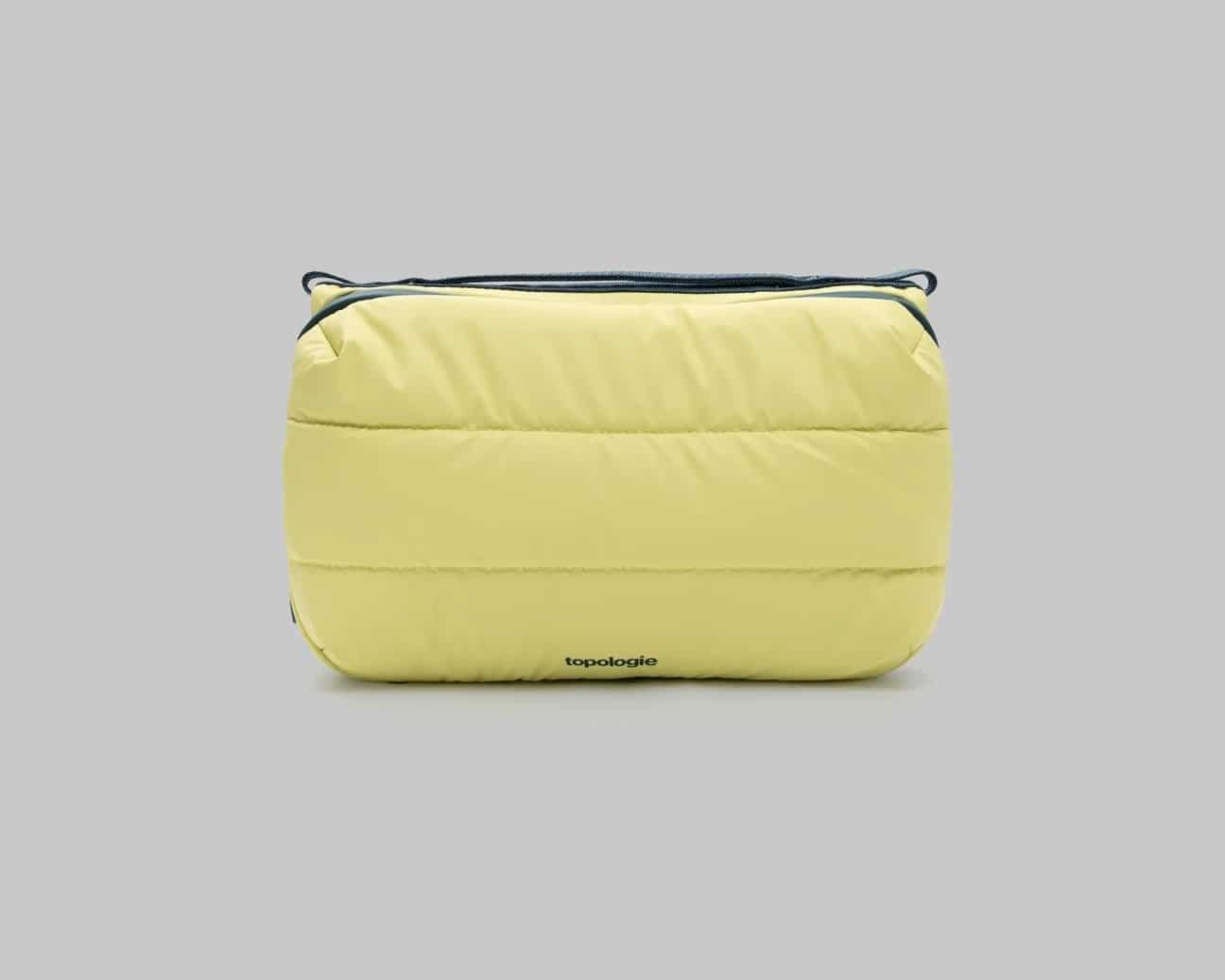 Topologie/トポロジー/Bottle Sacoche Large- canary yellow Puffer- Canary yellow/MattCoated (Puffer) LARGE