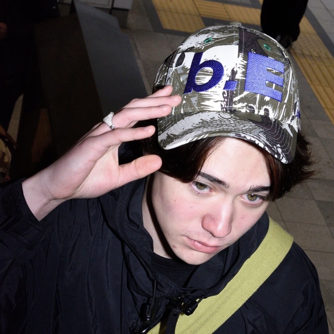 b.Eautiful/ビューティフル/b.E Hat (Oak Camo / Deep Blue) FREE