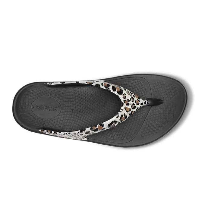 OOFOS/ウーフォス　OOLALA LIMITED - LEOPARD リカバリーサンダル Leopard 23cm