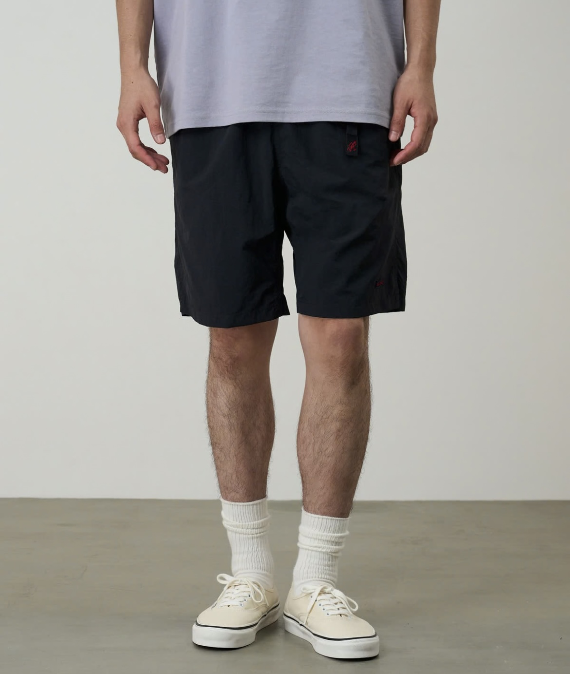 Gramicci/グラミチ　NYLON PACKABLE G-SHORT -BLACK- BLACK S