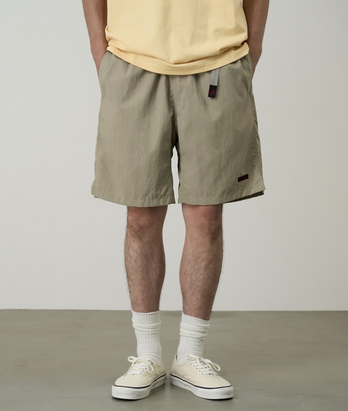 Gramicci/グラミチ　NYLON PACKABLE G-SHORT - MILK TEA- MILK TEA S