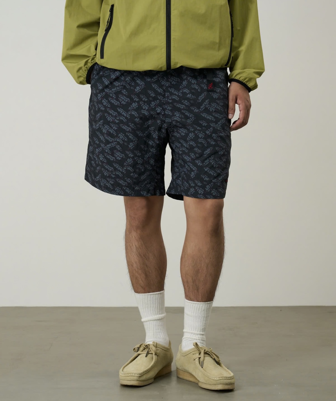 Gramicci/グラミチ　NYLON PACKABLE G-SHORT  -NAVY LEAF- NAVY LEAF S