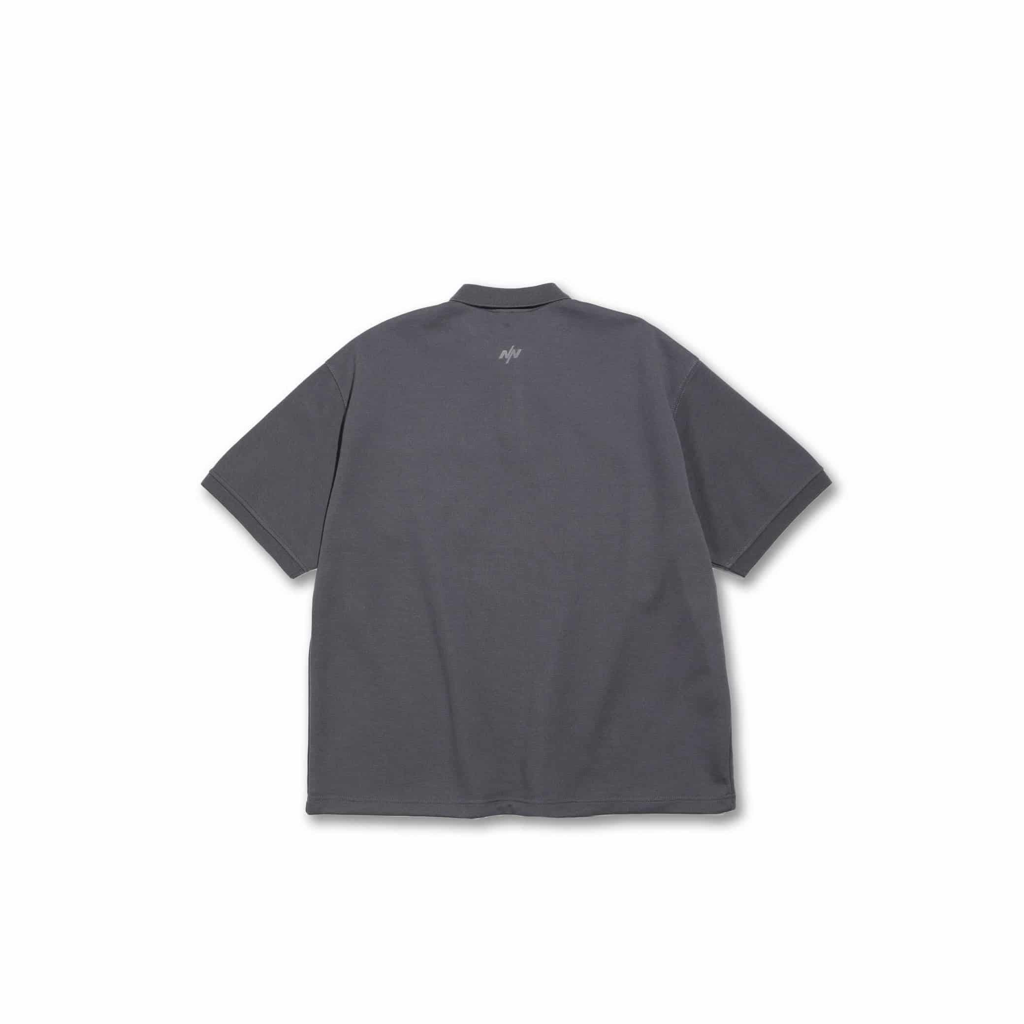 NINEpointNINE/ナインポイントナイン/Element 3D Pocket Polo Shirt GRAY M