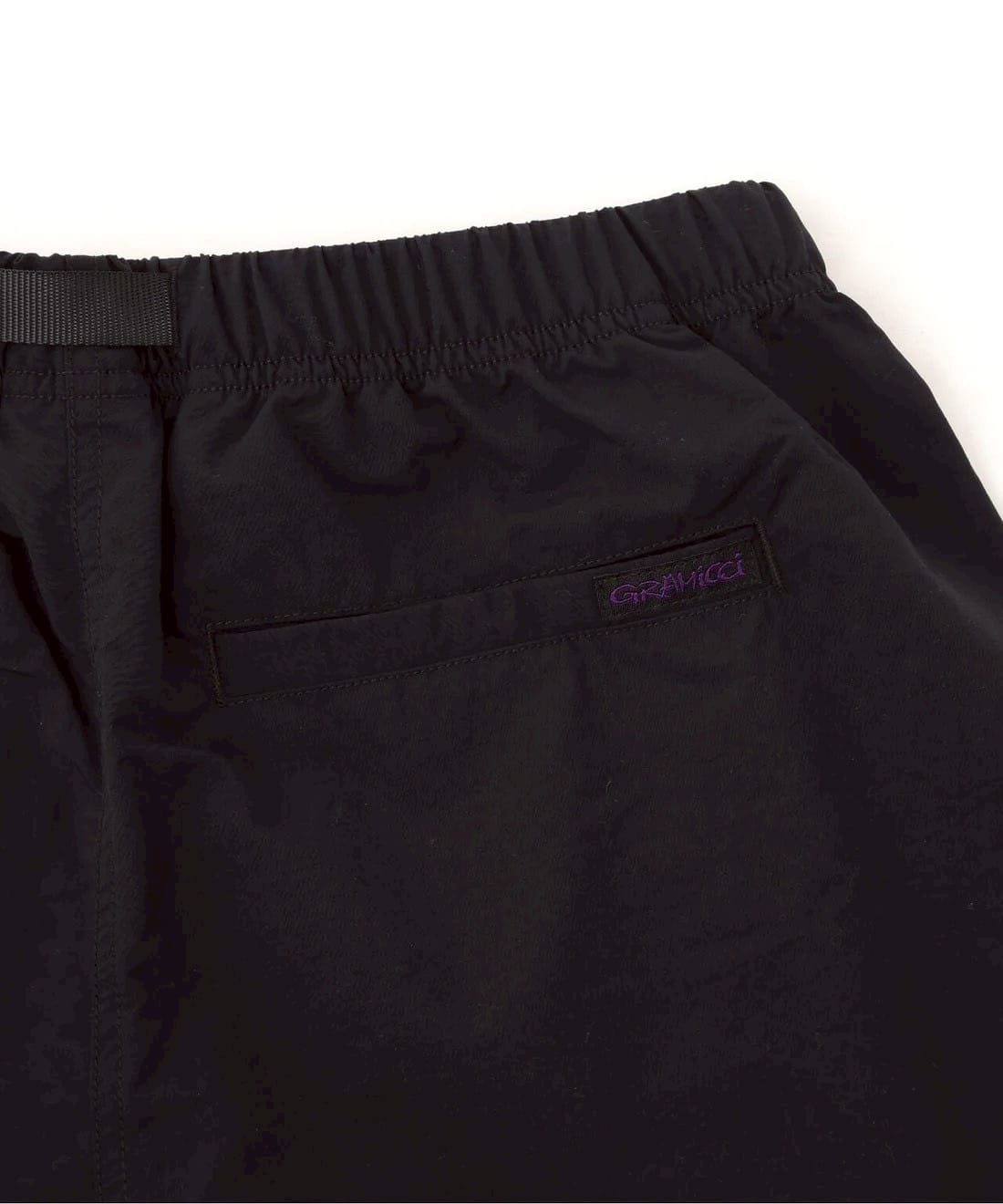 GRAMICCI/グラミチ/別注NYLON TUCK PANTS　別注ナイロンタックパンツ　-BLACK- BLACK S