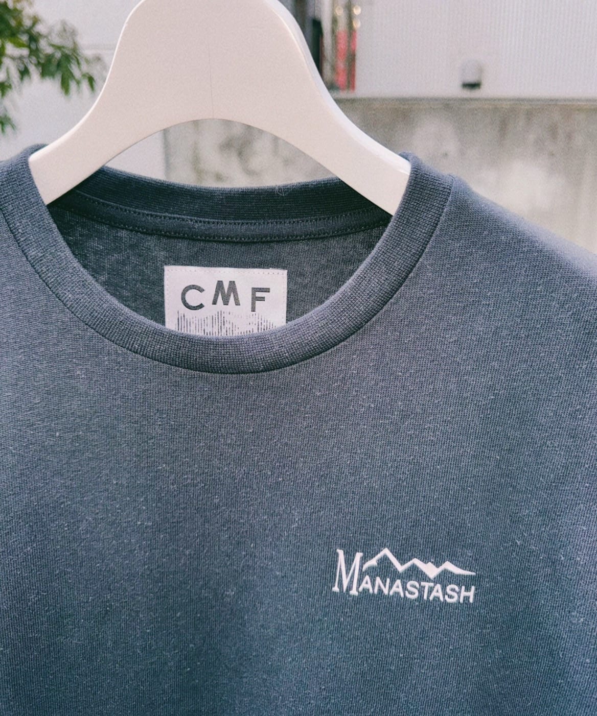MANASTASH×CMF OUTDOOR GARMENT/マナスタッシュｘシーエムエフアウトドアガーメント/2 POCKET SLOW DRY TEE　Tシャツ BLACK M
