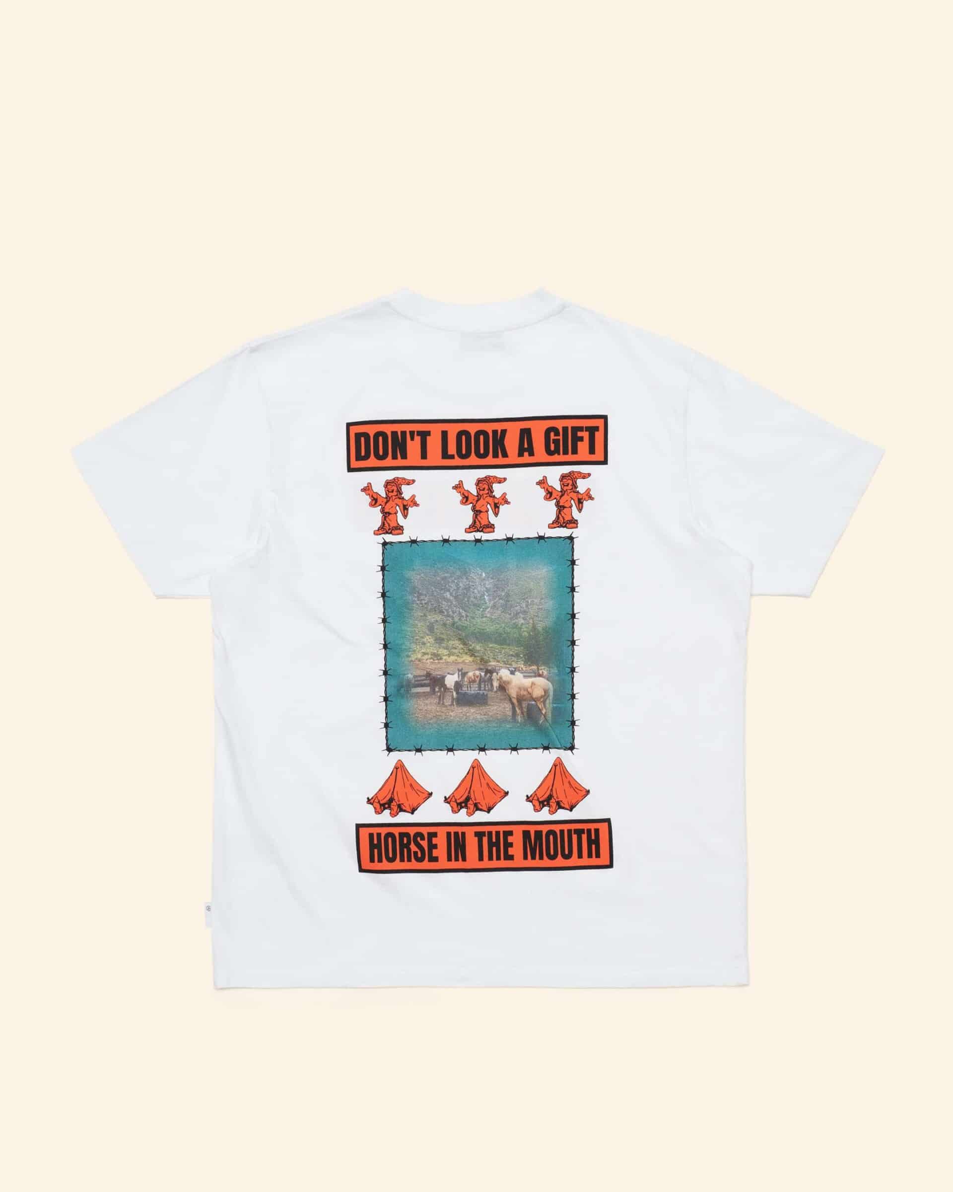 Pointer Brand ポインターブランド /Don’t Look A Gift TS WHITE M