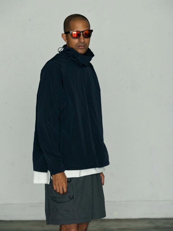 CMF OUTDOOR GARMENT/シーエムエフアウトドアガーメント/LEON-S サングラス BLACK×M.SILVER-ONE FREE