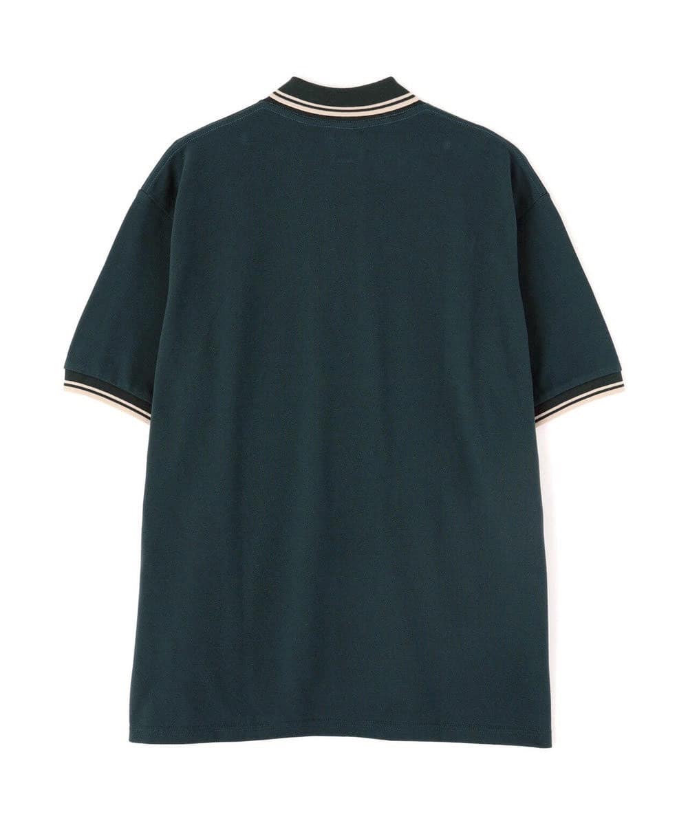 Needles/ニードルズ 別注Shawl Collar S/S Polo - Cotton Pique - GREEN- GREEN S
