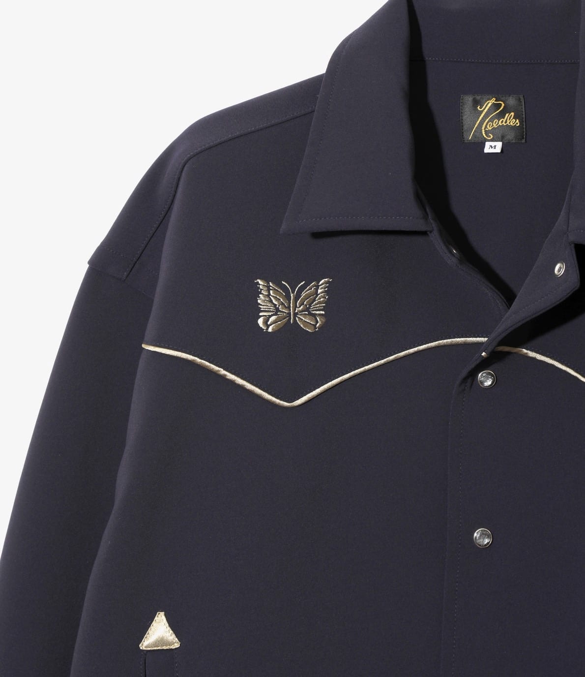 Needles/ニードルズ　Piping Cowboy Jacket - Poly Double Cloth 26AW NAVY S