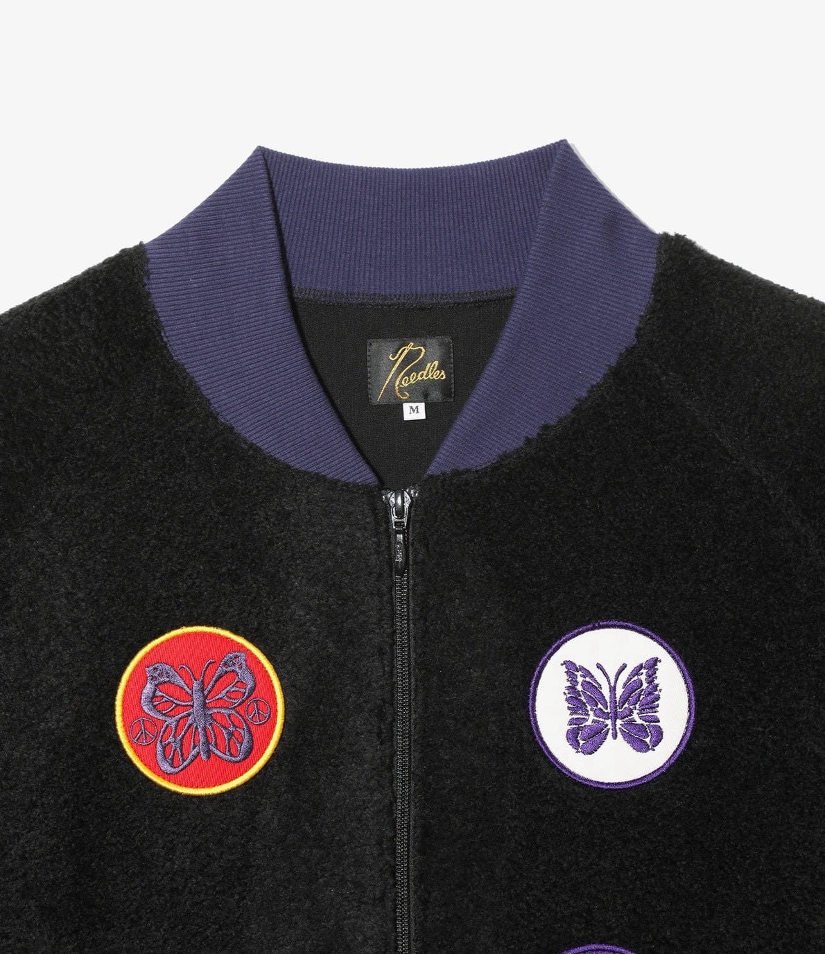NEEDLES/ニードルズ/SOUVENIR JACKET - KNIT PILE スーベニアジャケット　26AW BLACK S