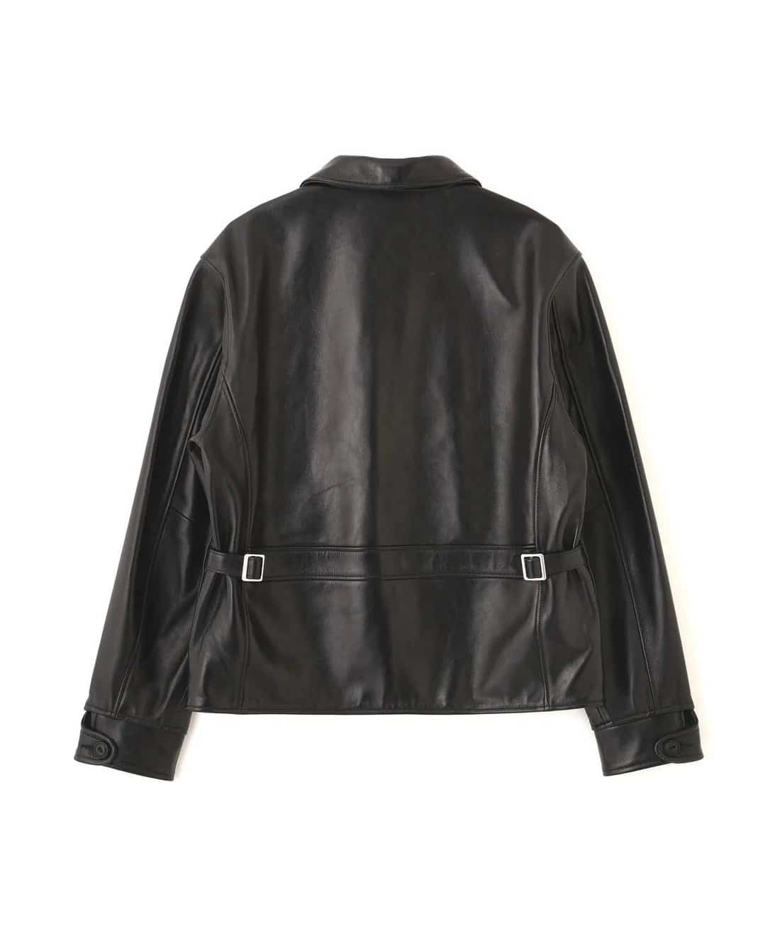 SCHOTT/ショット　LEATHER TRACKER JACKET/レザートラッカージャケット BLACK S
