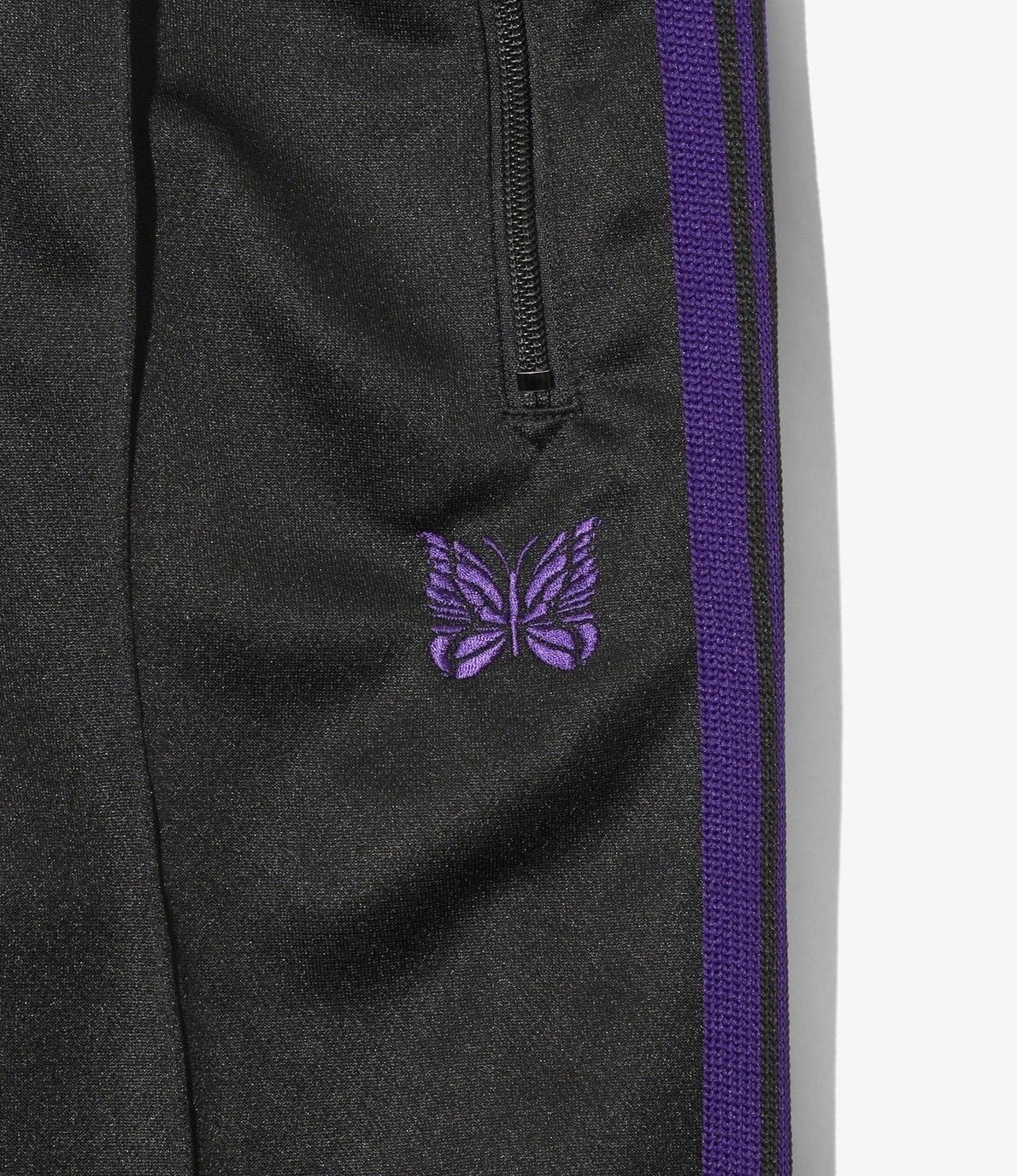 NEEDLES/ニードルズ/TRACK PANT - POLY SMOOTH トラックパンツ　26AW BLACK XS