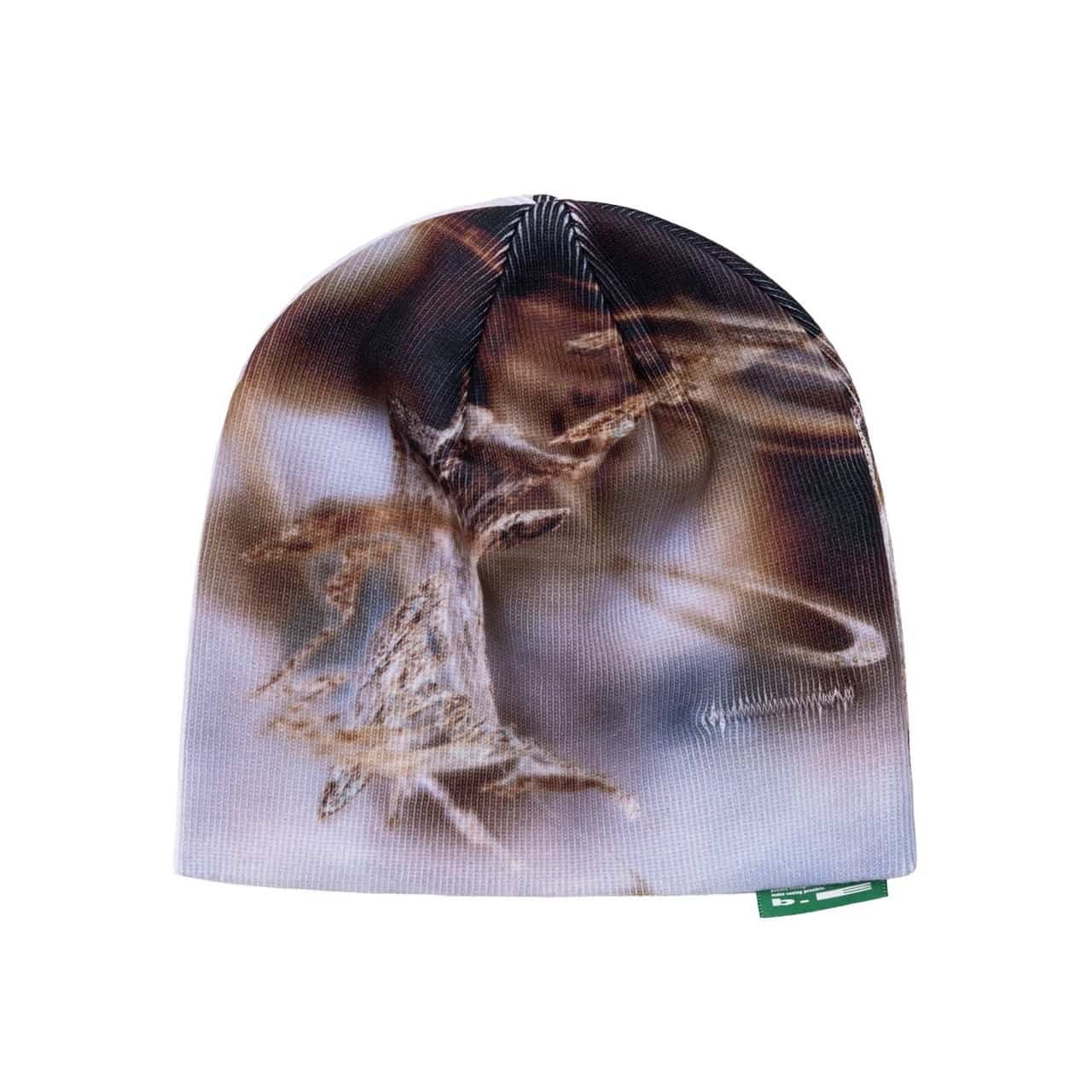 b.Eautiful/ビューティフル/b.Eautiful x Heijiro Yagi untitled.2681 Beanie (Brown) BROWN F