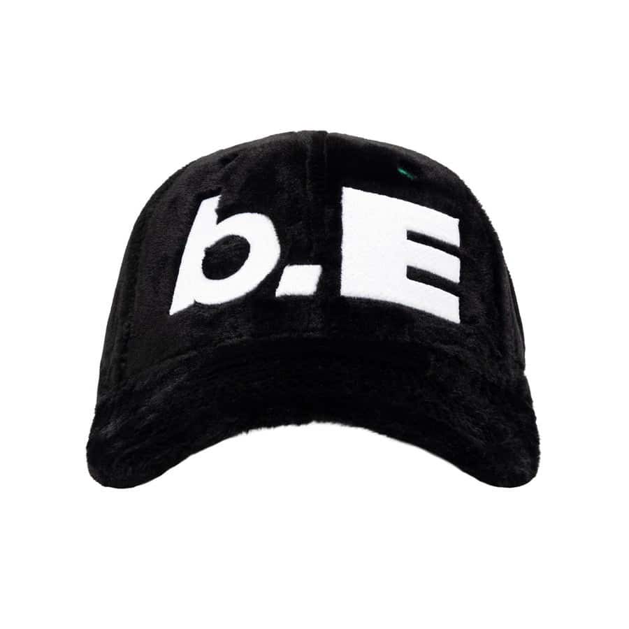 b.Eautiful/ビューティフル/b.E Hat (Black Plush / White) BLACK F