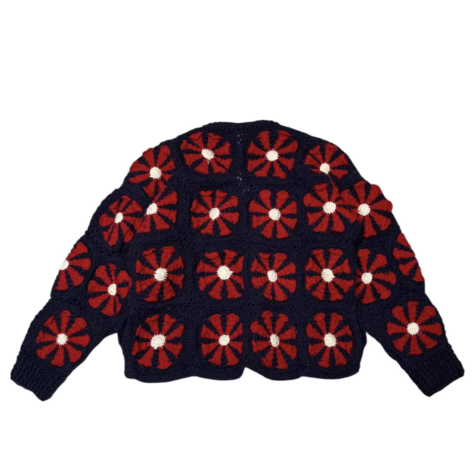 MacMahon Knitting Mills /マクマホンニッティングミルズ/V Neck Zip Cardigan - Squa NAVY ONE SIZE