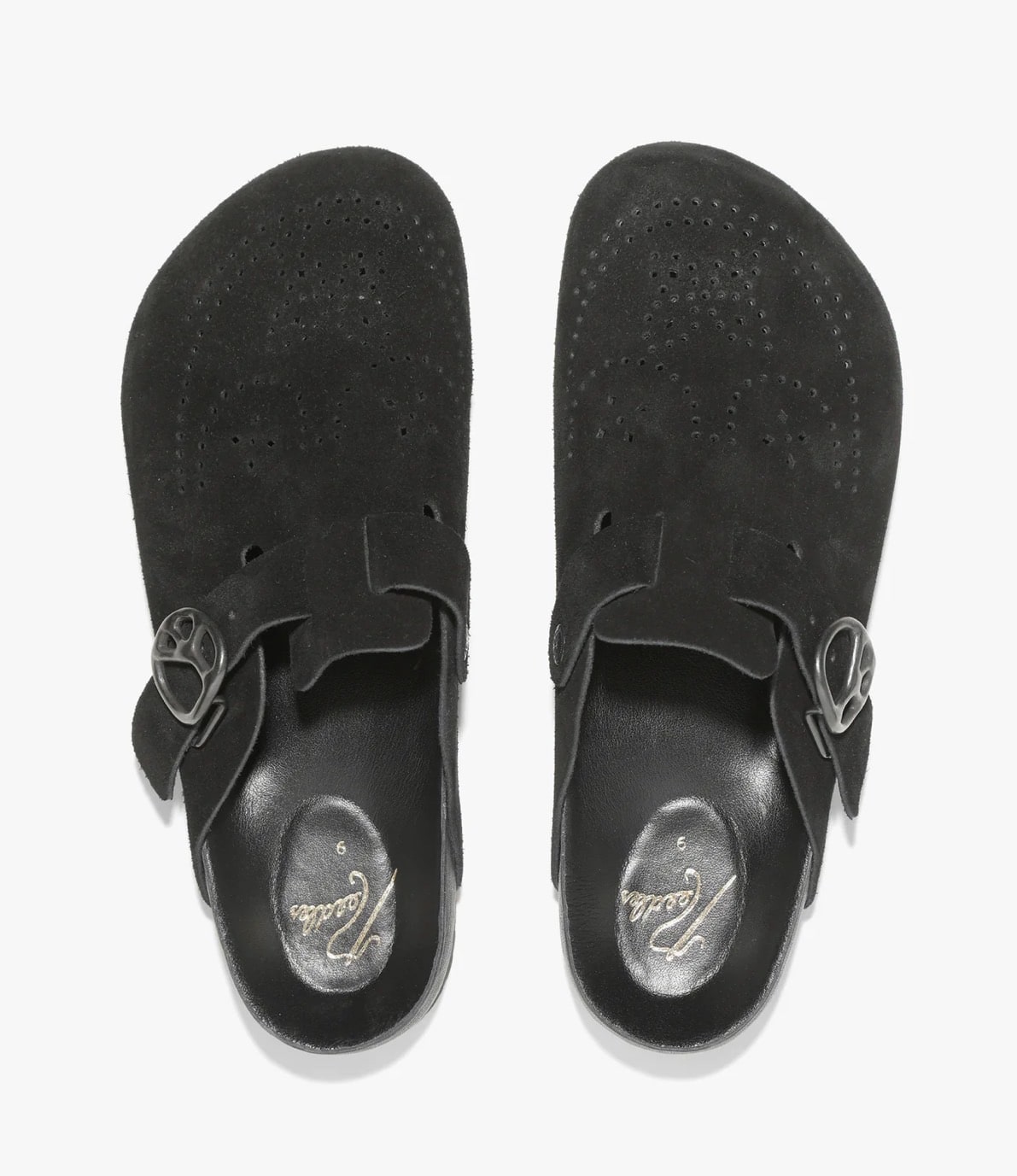 Needles Clog Sandal - Suede Lthr.(US8/26cm BLACK)｜ ビーバー