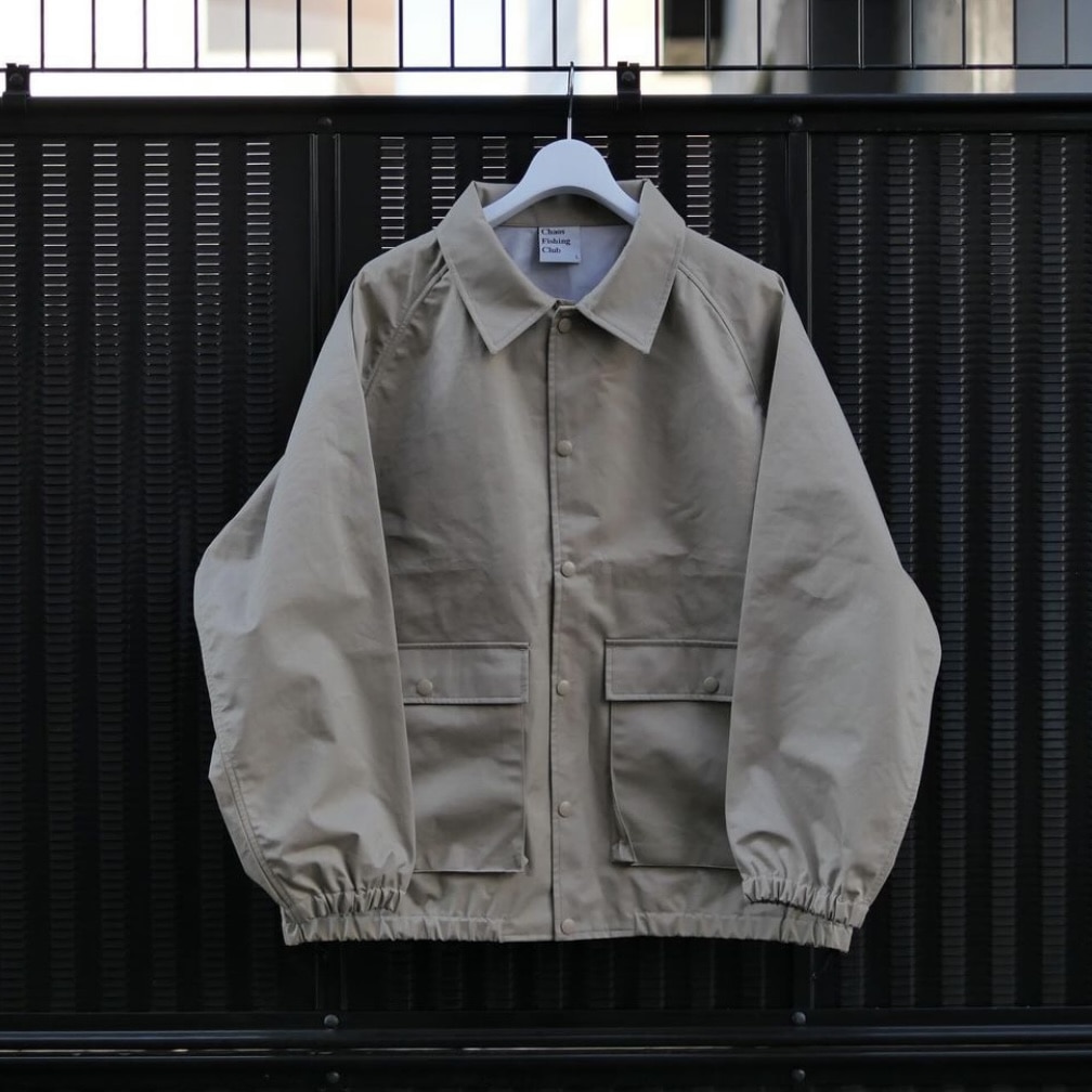 Chaos Fishing Club/カオスフィッシングクラブ/別注EXCLUSIVE COACH JACKET(M BEIGE)｜  ビーバー｜名古屋PARCO