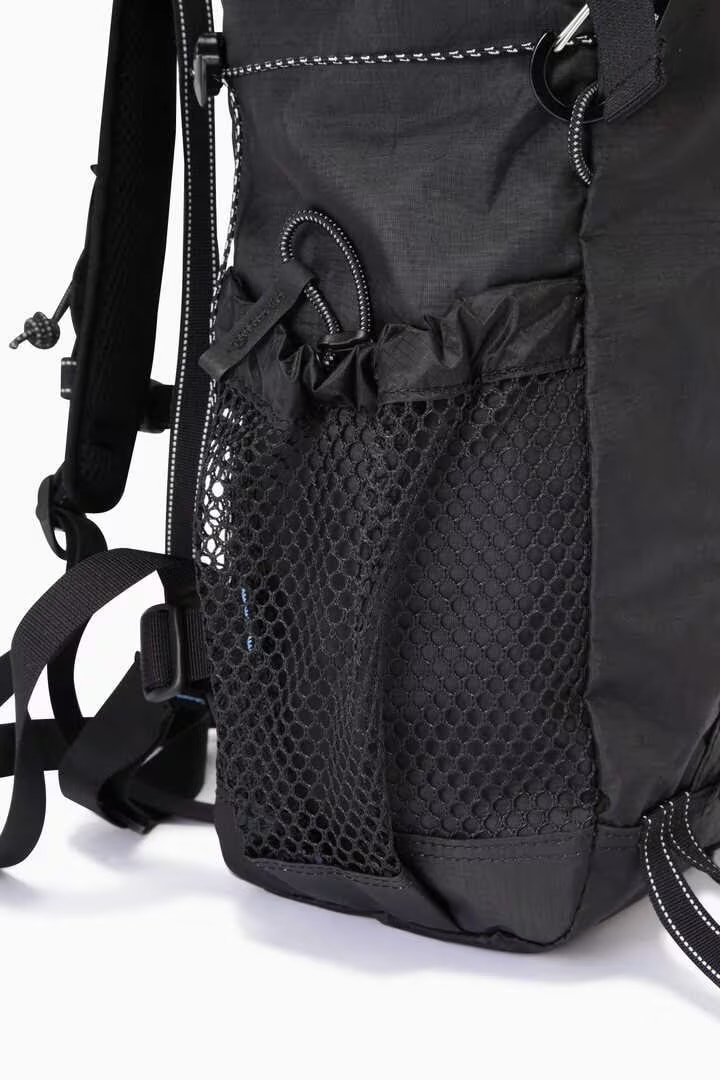 and wander/アンドワンダー/ECOPAK 30Lbackpack BLACK FREE