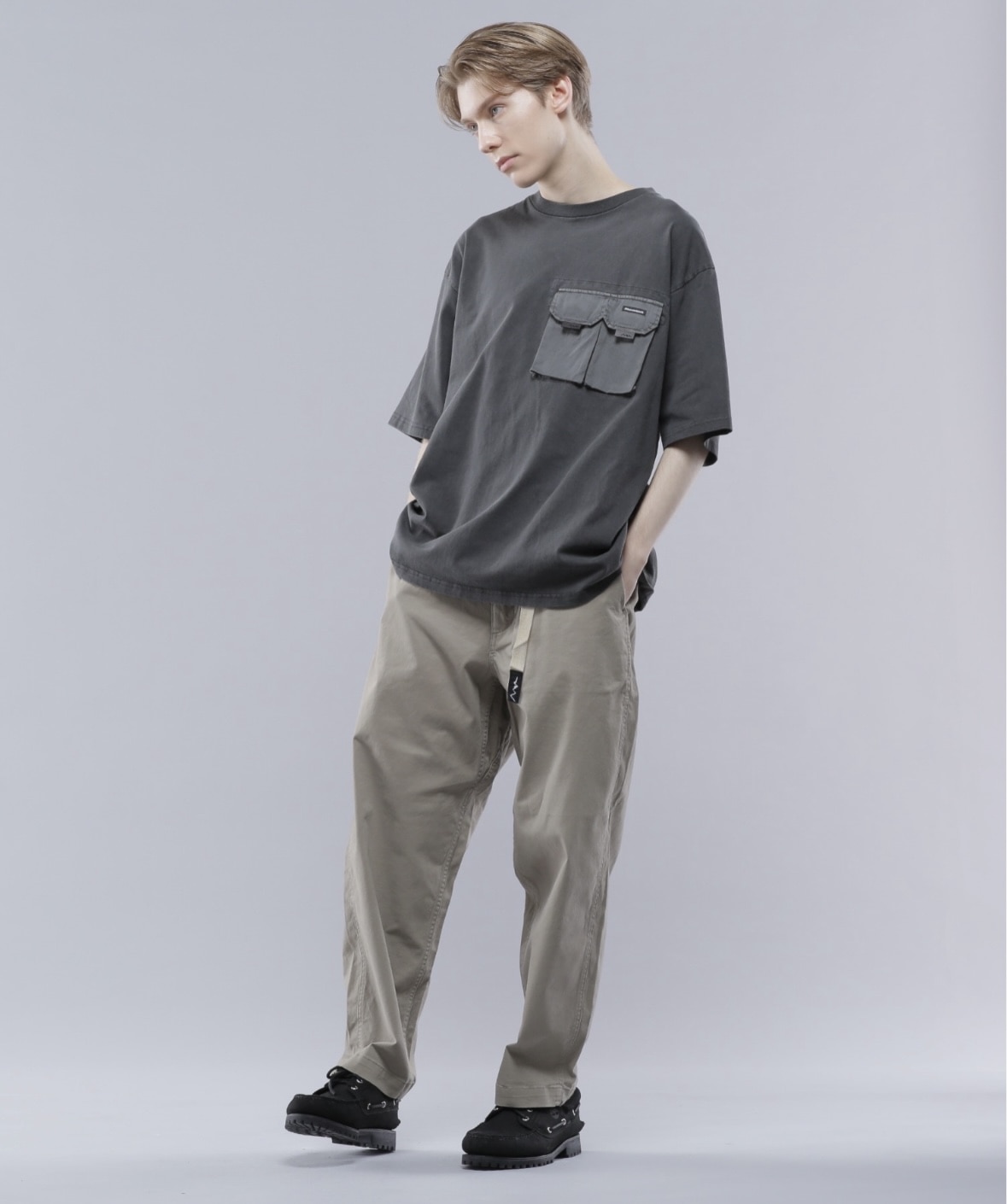 MANASTASH/マナスタッシュ/FLEX CLIMBER WIDE LEG PANTS(M LIGHT GRAY