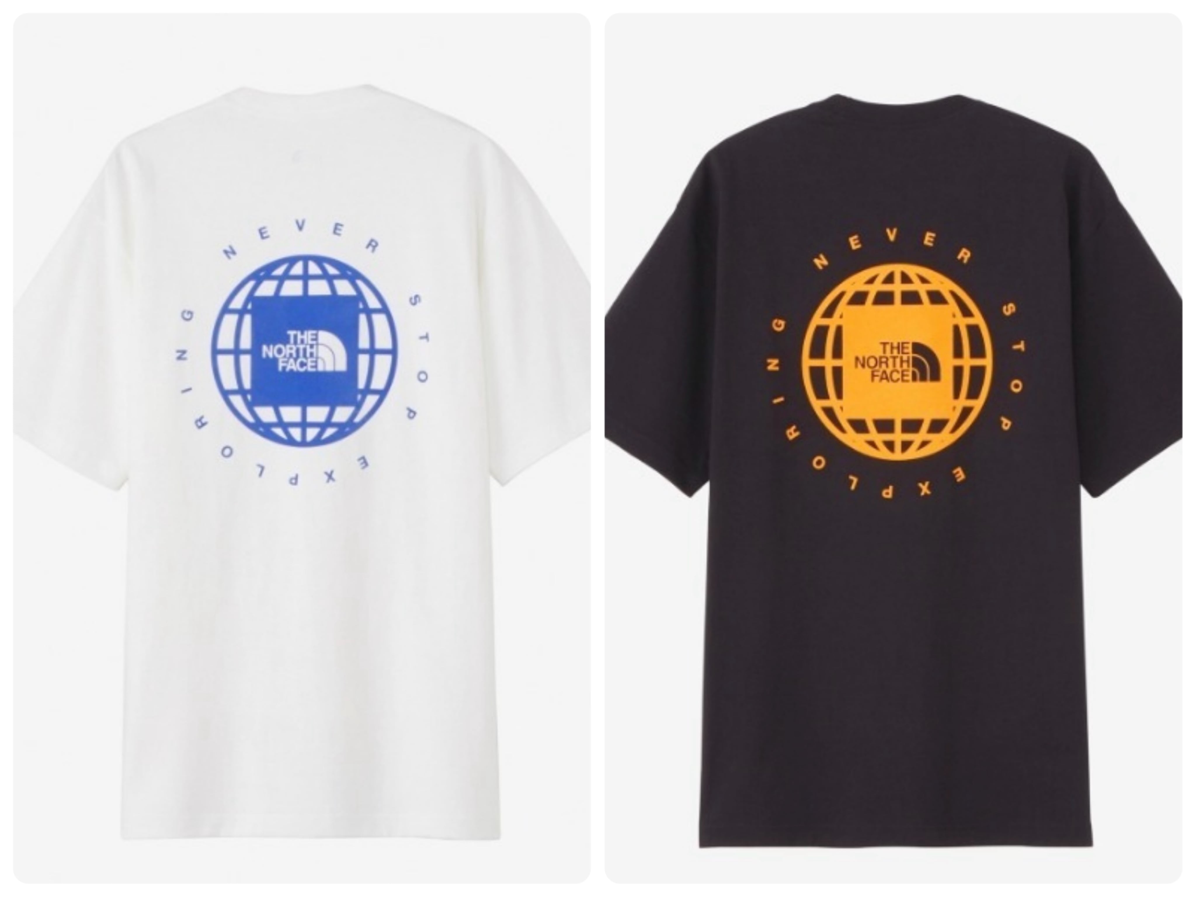 THE NORTH FACE /ザ ノースフェイス/S/S GEO Square Logo Tee WHITE M