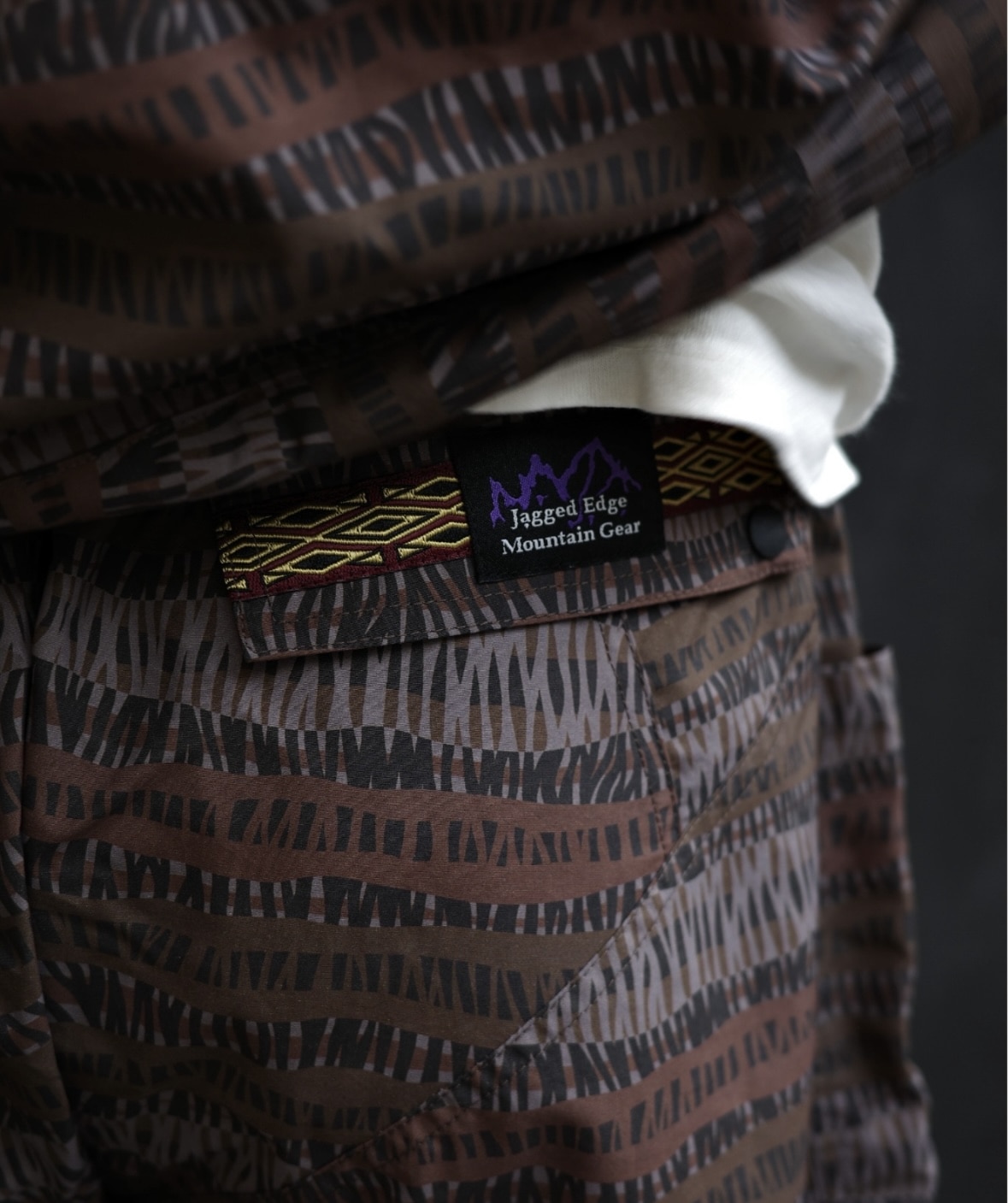 Jagged Edge Mountain Gear/ジャギッドエッジマウンテンギア/別注CAMOUFLAGE PRINTED SHORTS BROWN M