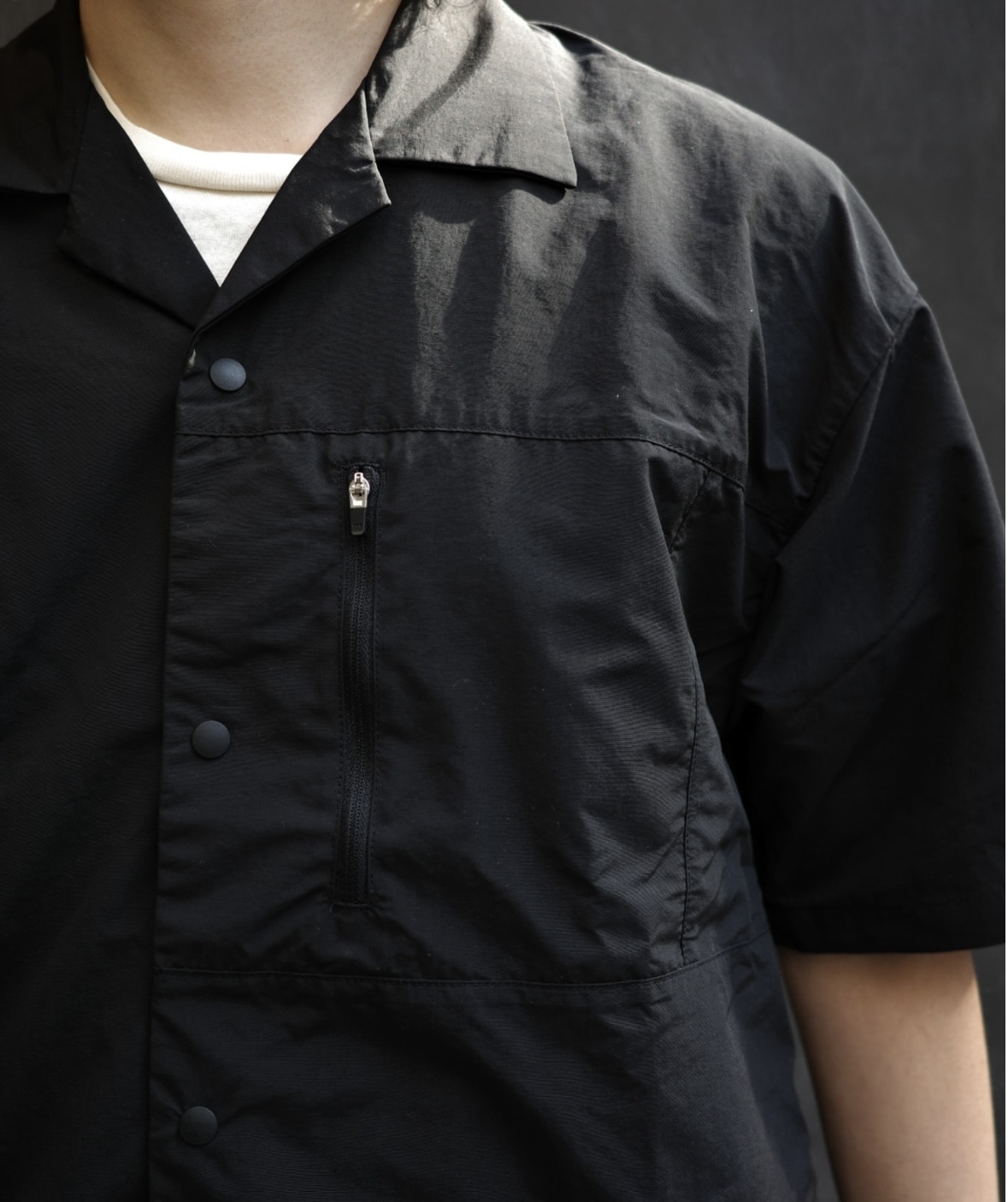 Jagged Edge Mountain Gear/ジャギッドエッジマウンテンギア/別注S/S SHIRT BLACK M