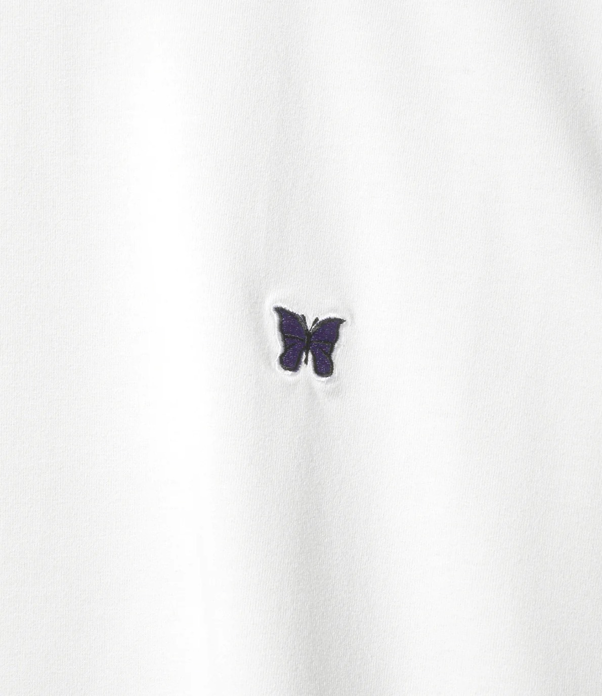 Needles/ニードルズ/L/S HIGH NECK TEE - POLY JERSEY 24AW WHITE S