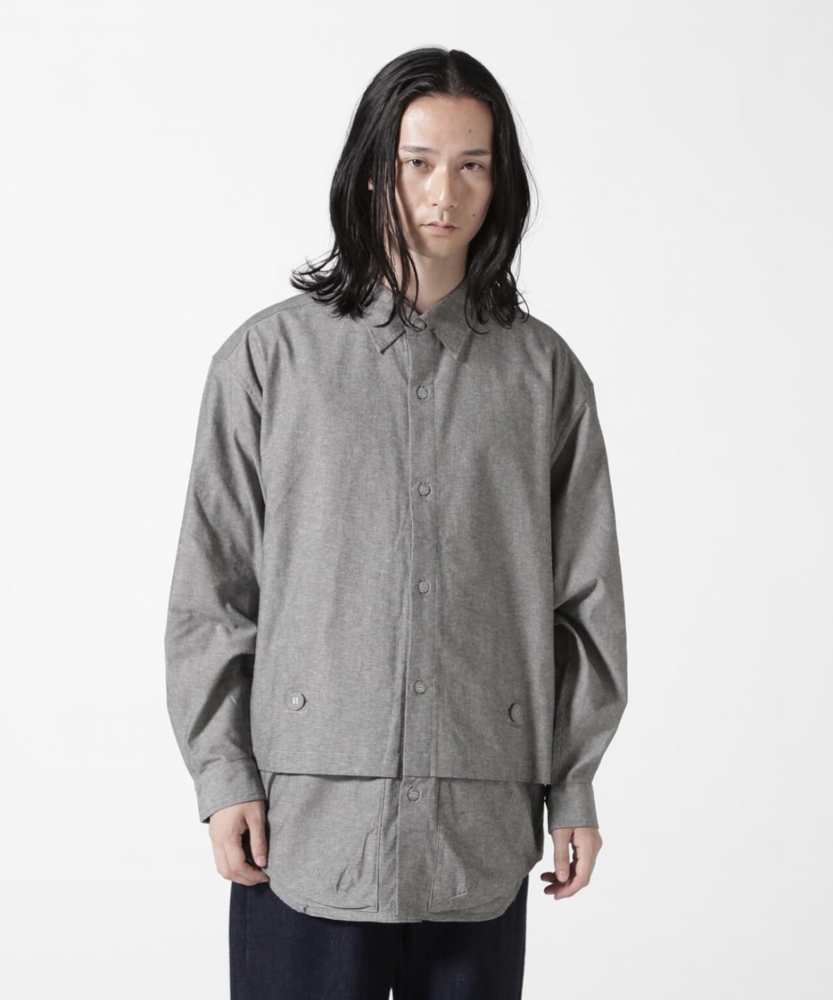 CMF OUTDOOR GARMENT/シーエムエフ アウトドアガーメント/別注NEWSPAPER SHIRT(M BLACK)｜  ビーバー｜名古屋PARCO | ONLINE PARCO（オンラインパルコ）