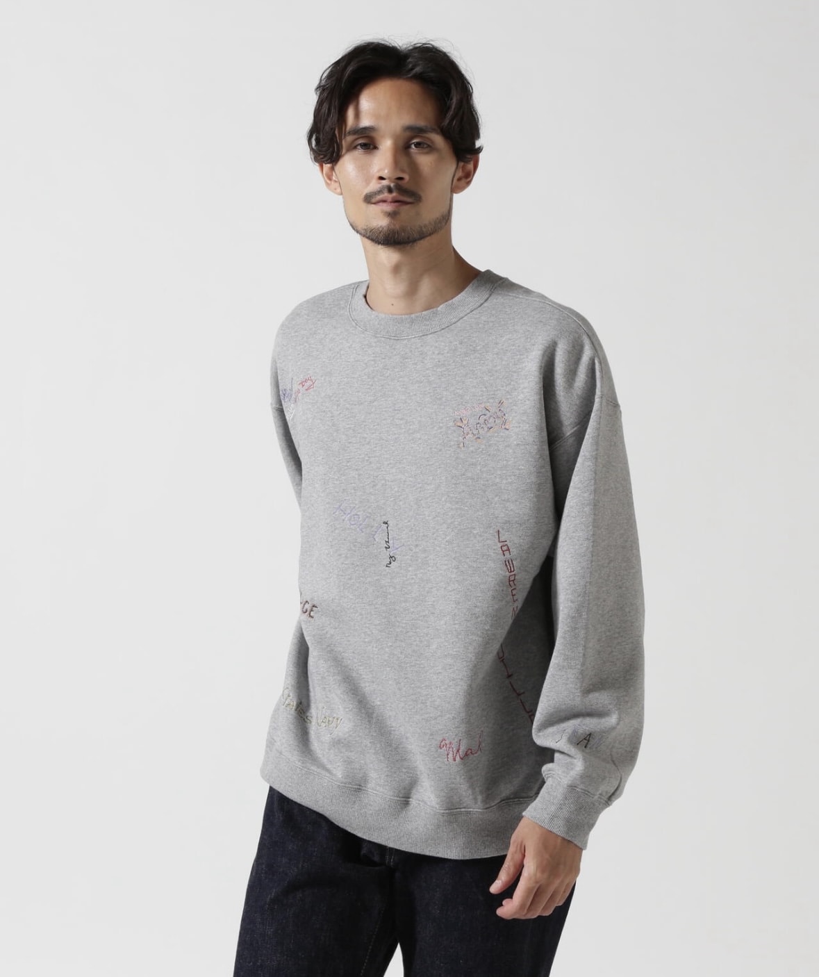 PAYDAY/ペイデイ/別注PAYDAY刺繍SWEAT GREY M