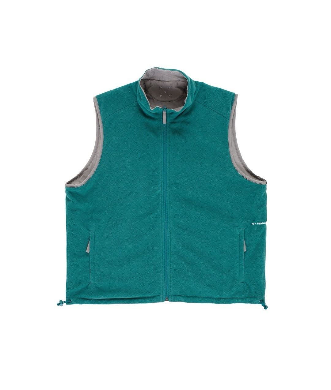POP TRADING COMPANY/ポップトレーディングカンパニー/Reversible Safari Vest GREY M